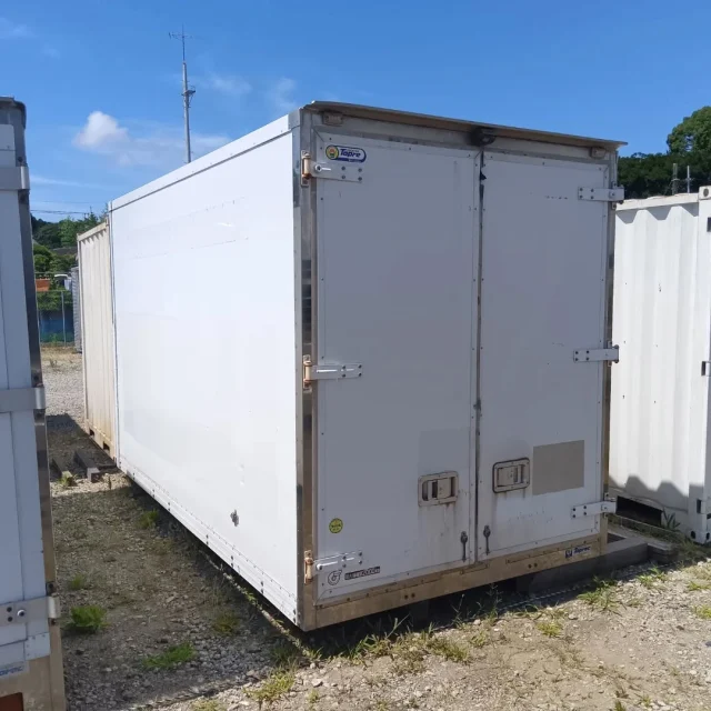 【香取市】内部ステンレス 保冷コンテナ (No.AM-80) 長さ約347cm×幅187cm×高さ220cm (株)トラストカーゴ 香取コンテナ販売所 香取市】内部ステンレス 保冷コンテナ (No.AM-80) 長さ約347cm×幅187cm