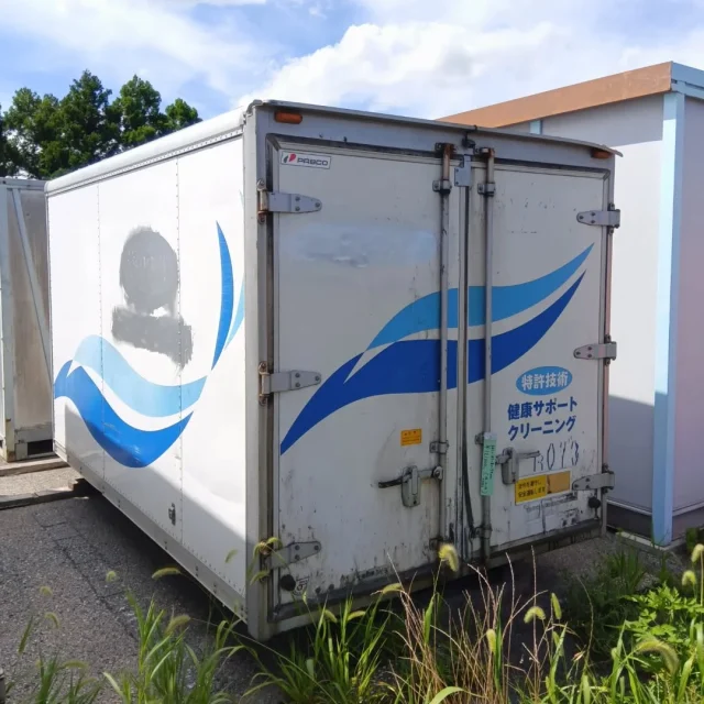 香取市】鍵付き 横扉付き ドライコンテナ (No.Y-313) 長さ約456cm×幅