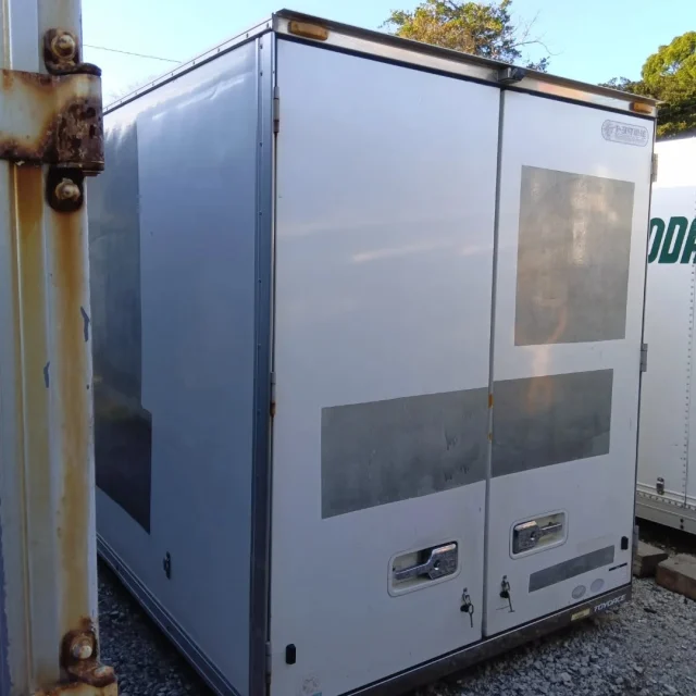 匝瑳市】ワイド幅 保冷コンテナ (No.B-76) 長さ約635cm(+50cm)×幅248cm